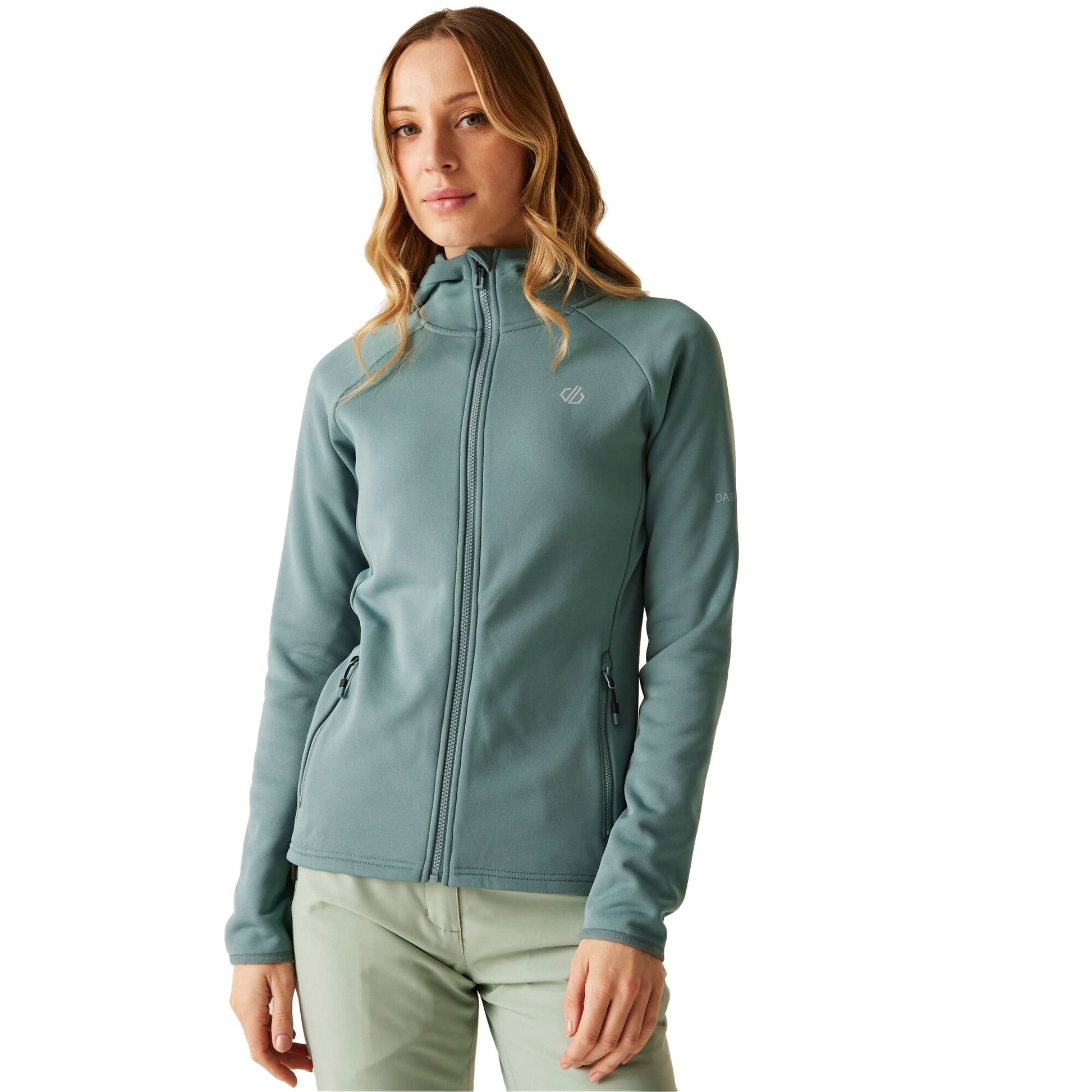 Element Grey - Lifestyle - Dare 2B Womens-Ladies Density Core Stretch Midlayer