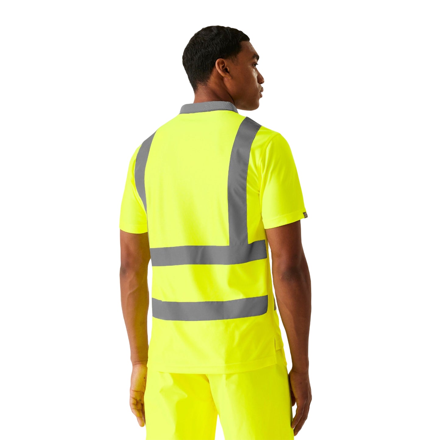 Yellow - Lifestyle - Regatta Professional Mens Hi-Vis Polo Shirt