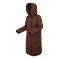 Dark Brown - Side - Regatta Womens-Ladies Nurie Quilted Jacket