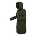 Dark Khaki - Side - Regatta Womens-Ladies Nurie Quilted Jacket