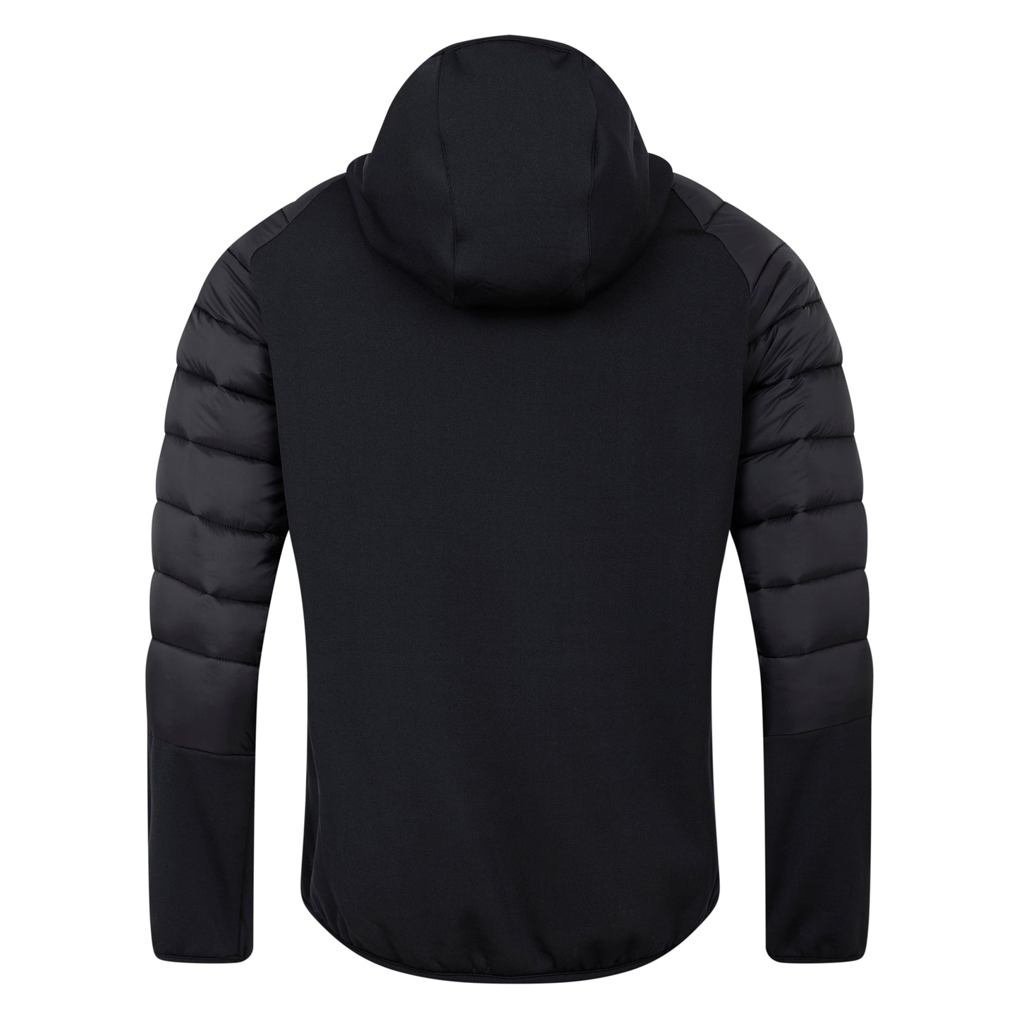 Black - Back - Dare 2B Mens Torrek Hybrid Jacket