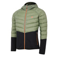 Olivine Green - Side - Dare 2B Mens Torrek Hybrid Jacket