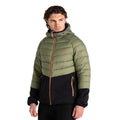 Olivine Green - Lifestyle - Dare 2B Mens Torrek Hybrid Jacket