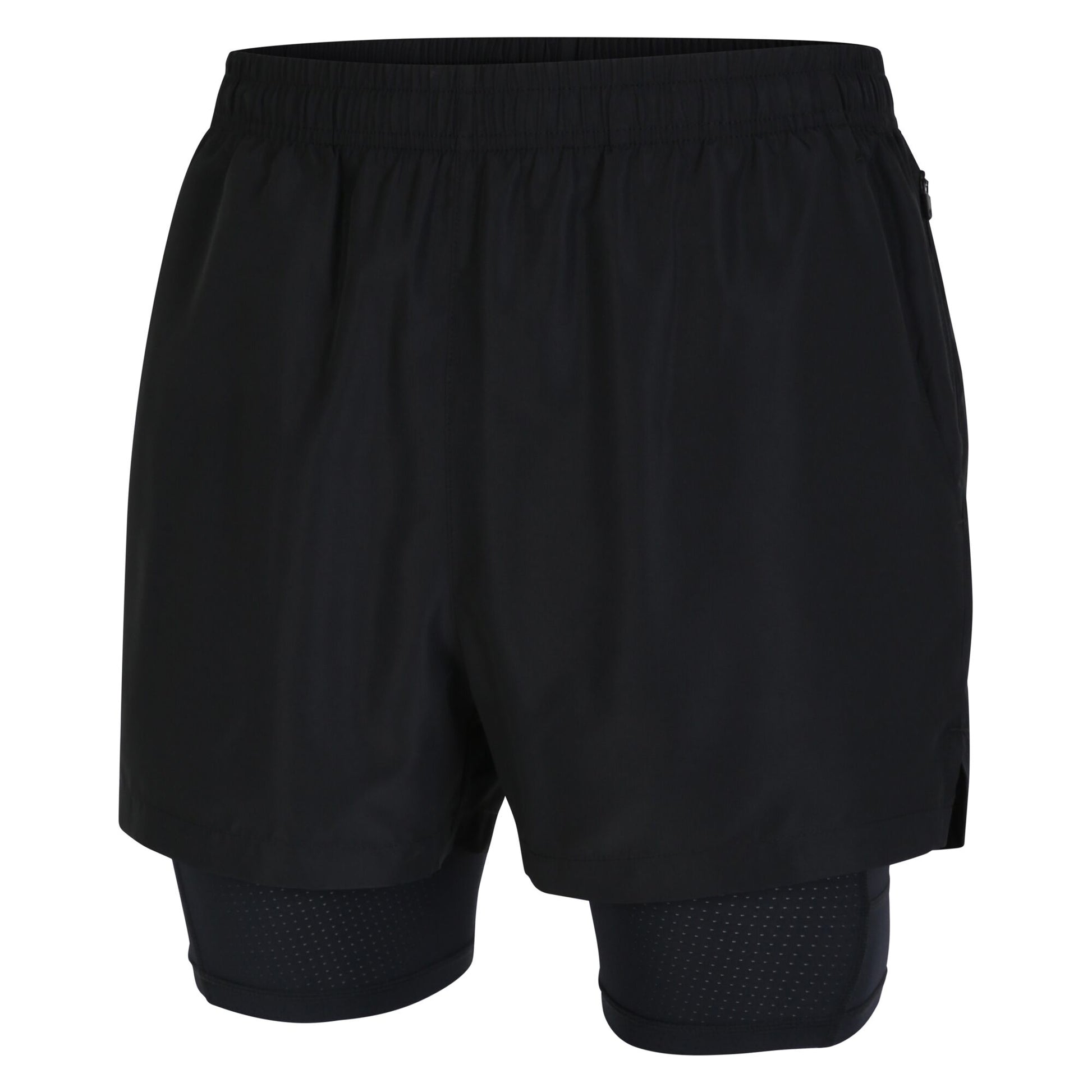 Black - Side - Dare 2B Mens Movement Shorts