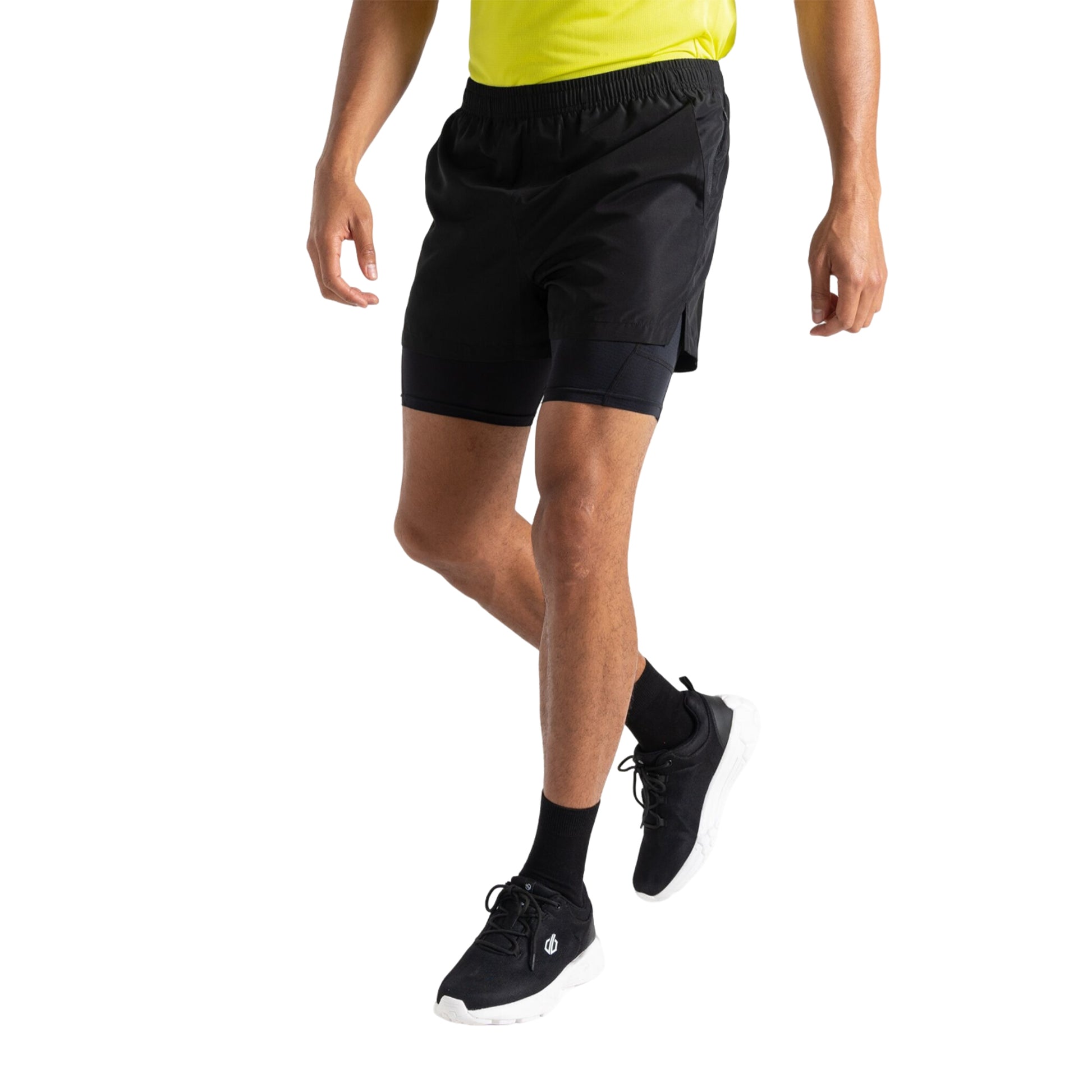 Black - Lifestyle - Dare 2B Mens Movement Shorts