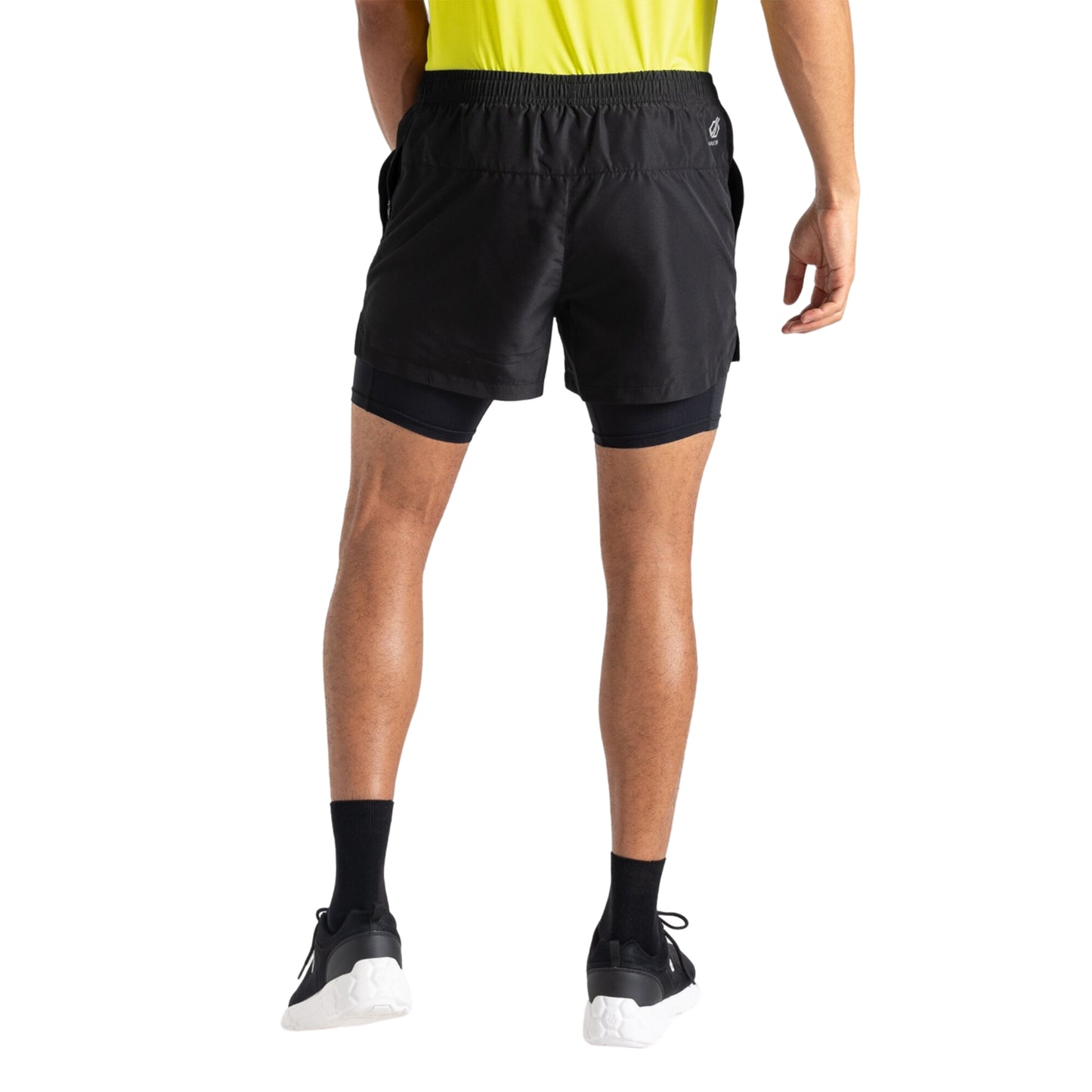 Black - Pack Shot - Dare 2B Mens Movement Shorts
