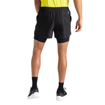 Black - Pack Shot - Dare 2B Mens Movement Shorts