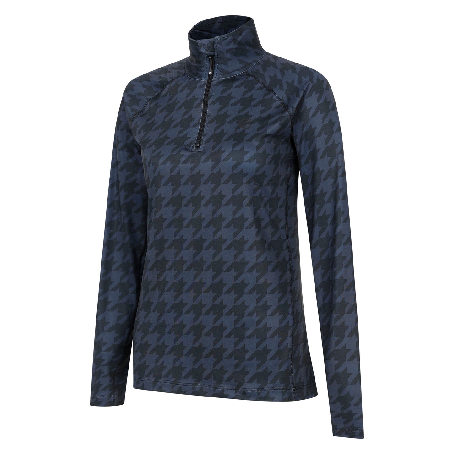 Black - Side - Dare 2B Womens-Ladies Divulge Dogtooth Core Stretch Midlayer