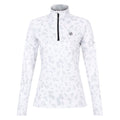 Blanc De Blanc - Front - Dare 2B Womens-Ladies Divulge Dash Print Core Stretch Midlayer