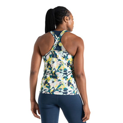 Moonlight Denim - Back - Dare 2B Womens-Ladies Bolt Petal Tank Top