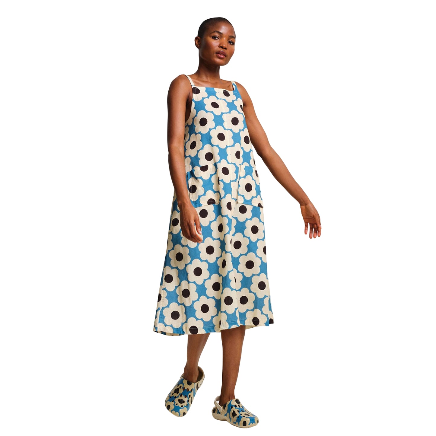 Blue - Lifestyle - Regatta Womens-Ladies Orla Kiely II Sixties Daisy Sundress