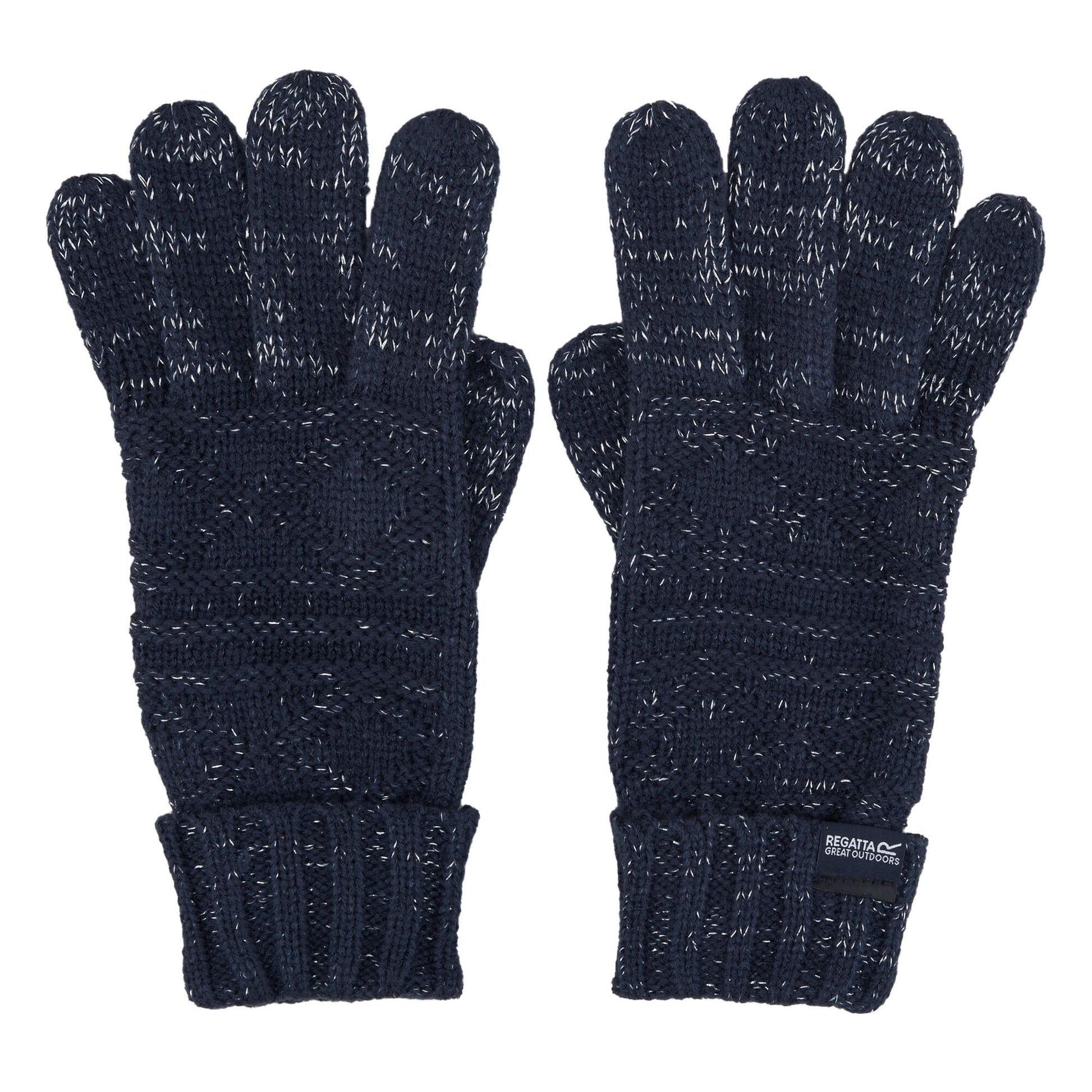 Navy - Front - Regatta Womens-Ladies Multimix V Gloves