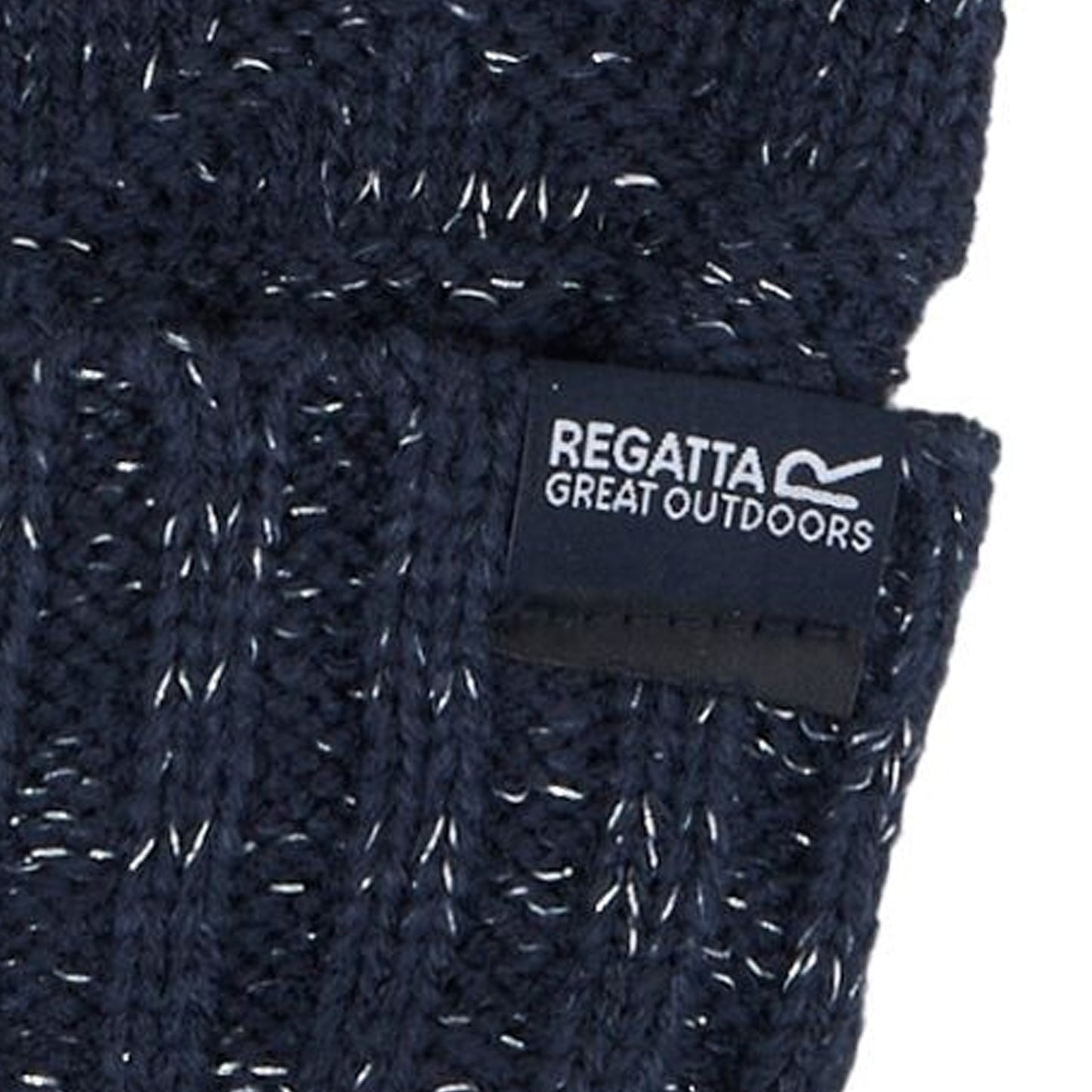 Navy - Side - Regatta Womens-Ladies Multimix V Gloves