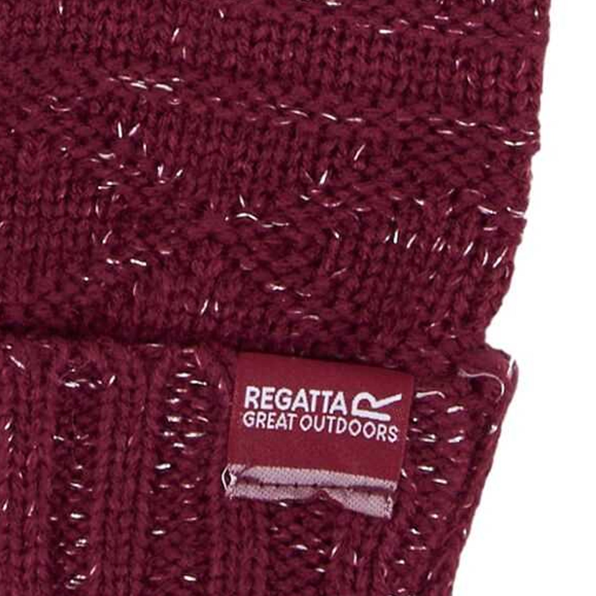 Rumba Red - Side - Regatta Womens-Ladies Multimix V Gloves