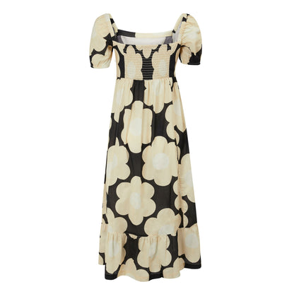 Black - Back - Regatta Womens-Ladies Orla Kiely Sixties Daisy Summer Midi Dress