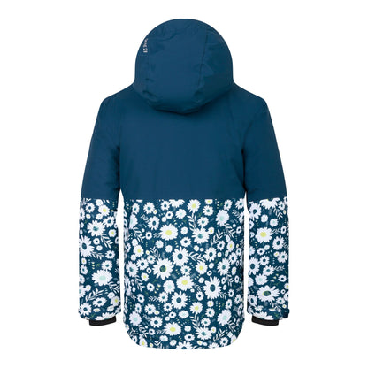 Moonlight Denim - Back - Dare 2B Childrens-Kids Freehand Daisy Overhead Ski Jacket