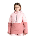 Crystal Rose-Dusty Rose - Lifestyle - Dare 2B Childrens-Kids Freehand Overhead Ski Jacket