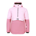 Crystal Rose-Dusty Rose - Front - Dare 2B Childrens-Kids Freehand Overhead Ski Jacket