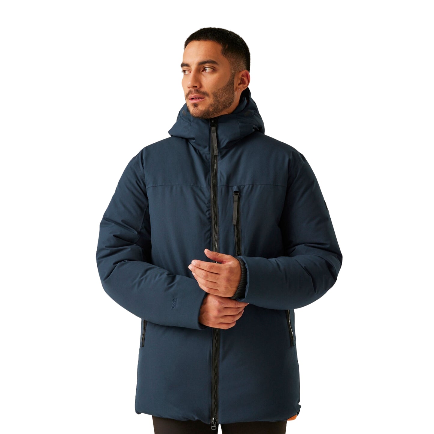 Navy-Fox - Side - Regatta Mens Yewbank III Waterproof Jacket