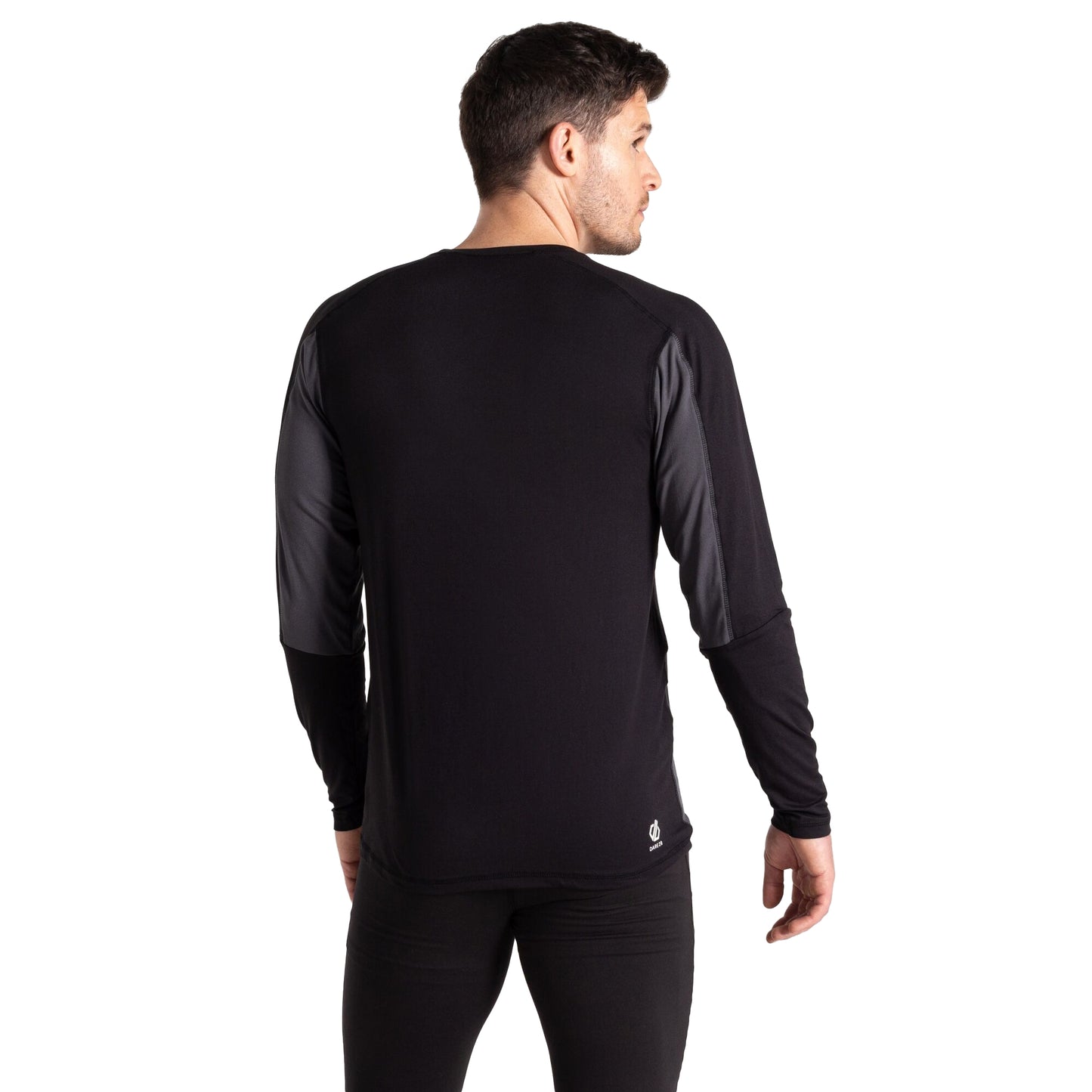 Black-Ebony - Lifestyle - Dare 2B Mens Exchange III Base Layer Top