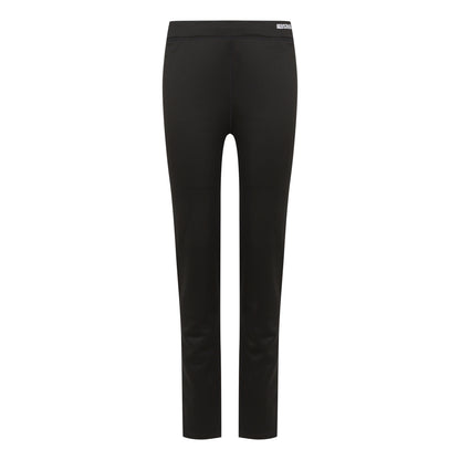 Black - Pack Shot - Regatta Womens-Ladies Plain Thermal Base Layer Set