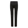 Black - Close up - Regatta Womens-Ladies Plain Thermal Base Layer Set