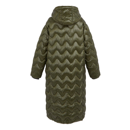 Dark Khaki - Back - Regatta Womens-Ladies Cambrie II Quilted Jacket