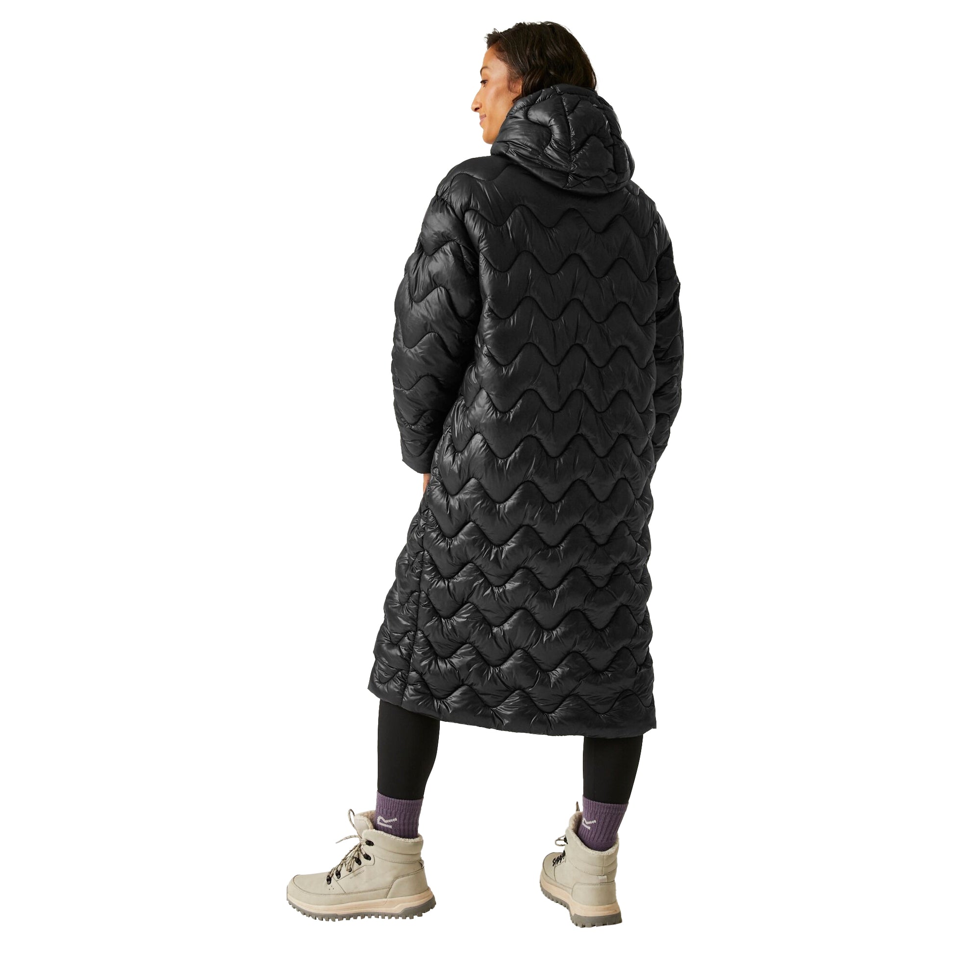 Black - Lifestyle - Regatta Womens-Ladies Cambrie II Quilted Jacket