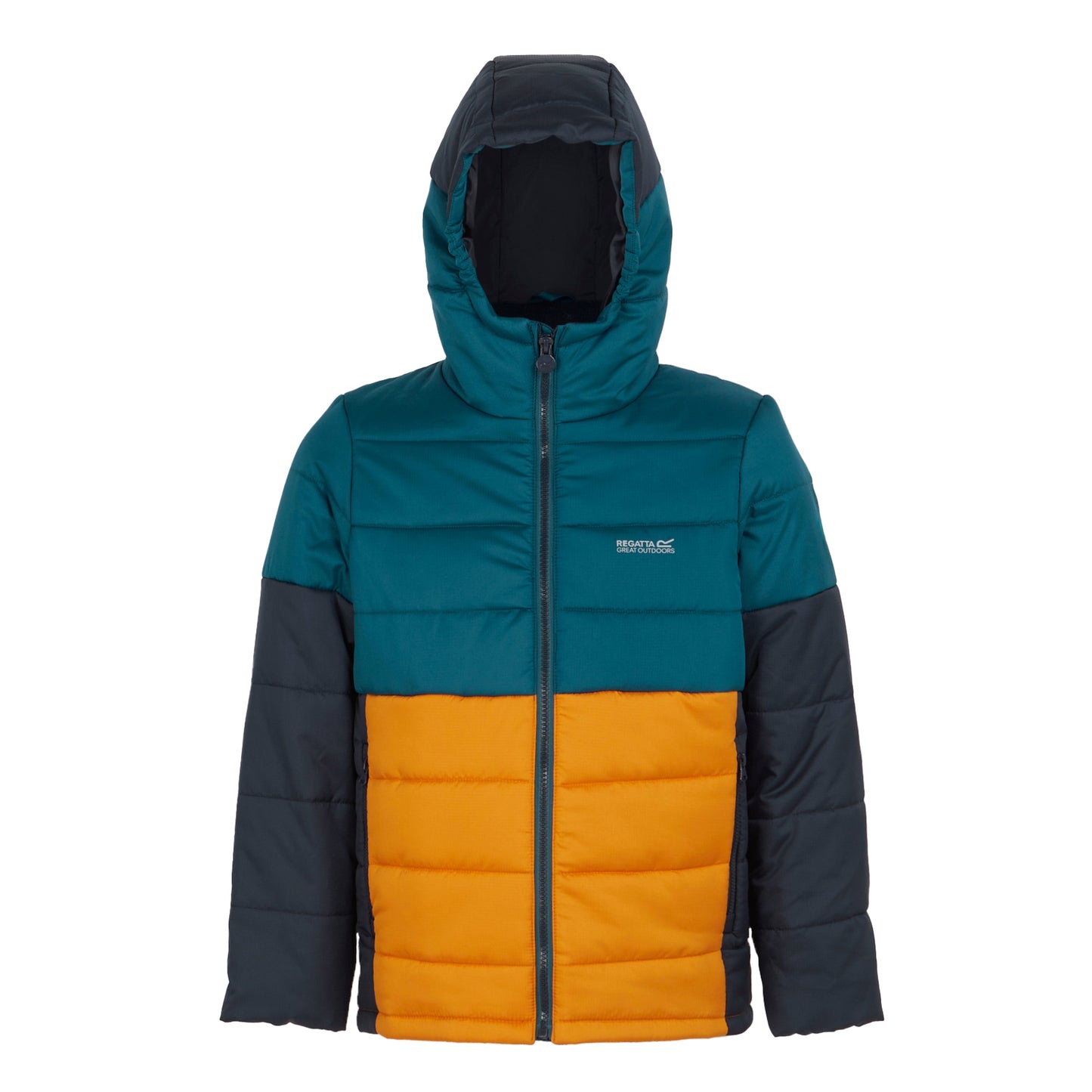 Moroccan Blue-Fox - Front - Regatta Childrens-Kids Lofthouse VIII Insulated Jacket