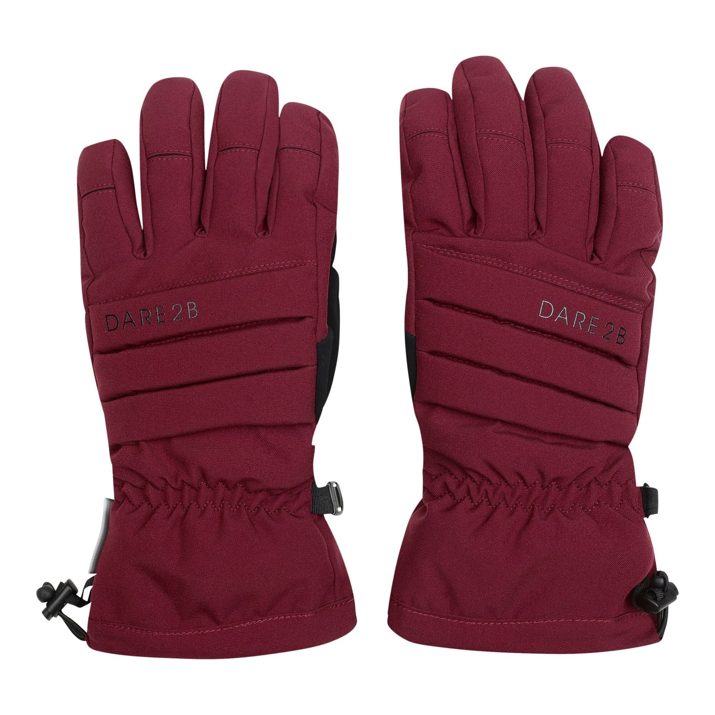 Fig - Front - Dare 2B Womens-Ladies Charisma III Logo Ski Gloves