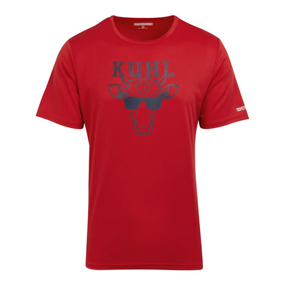 Danger Red - Front - Regatta Mens Kuhi Cow T-Shirt