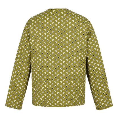Clover Green - Back - Regatta Womens-Ladies Orla Kiely Daisy Quilted Jacket