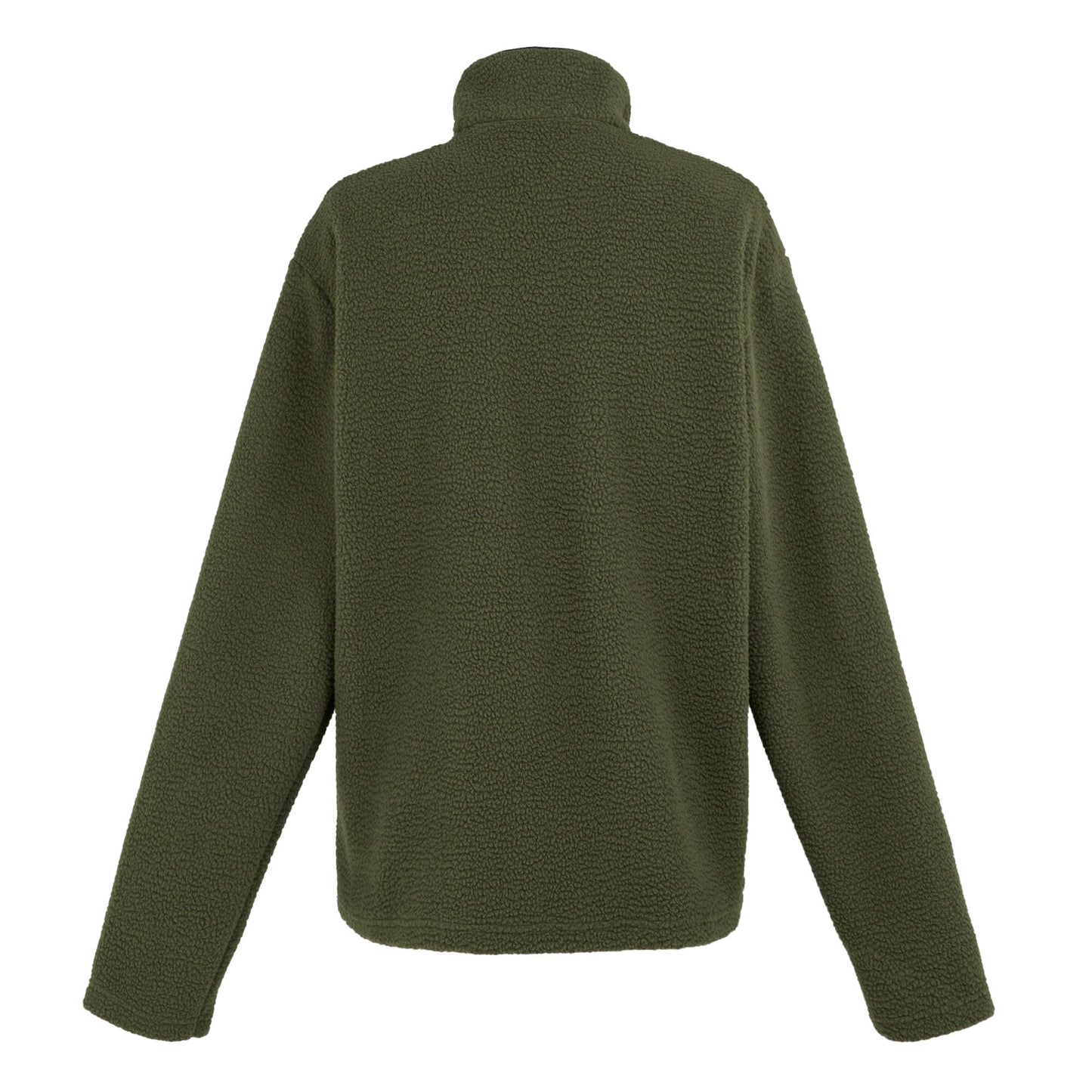 Dark Khaki - Back - Regatta Mens Frankie Borg Fleece