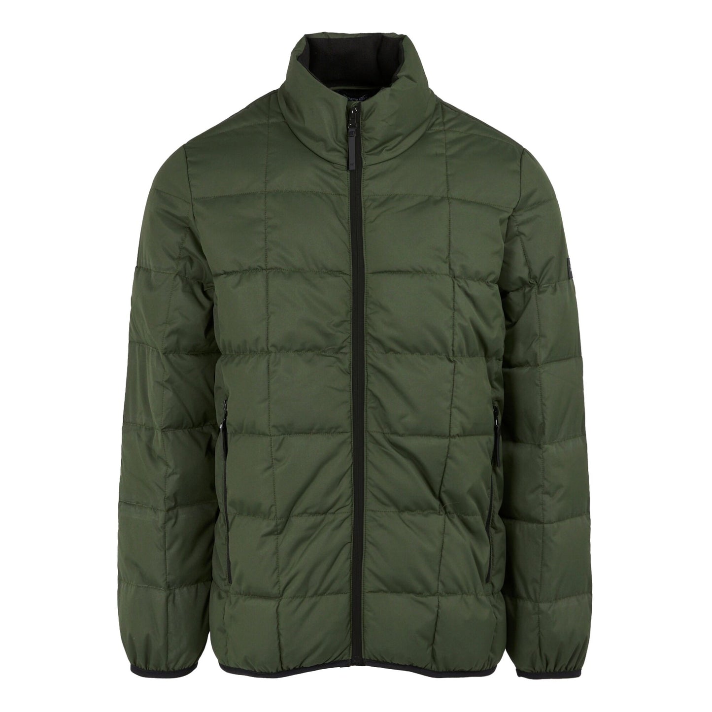 Dark Khaki - Front - Regatta Mens Wilnor Padded Jacket