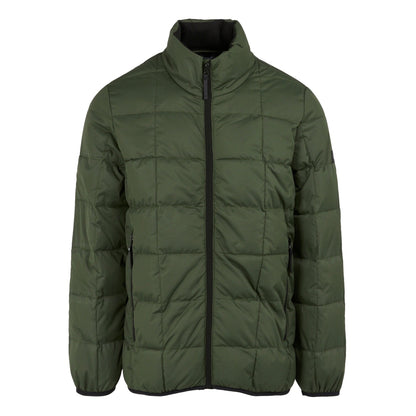 Dark Khaki - Front - Regatta Mens Wilnor Padded Jacket