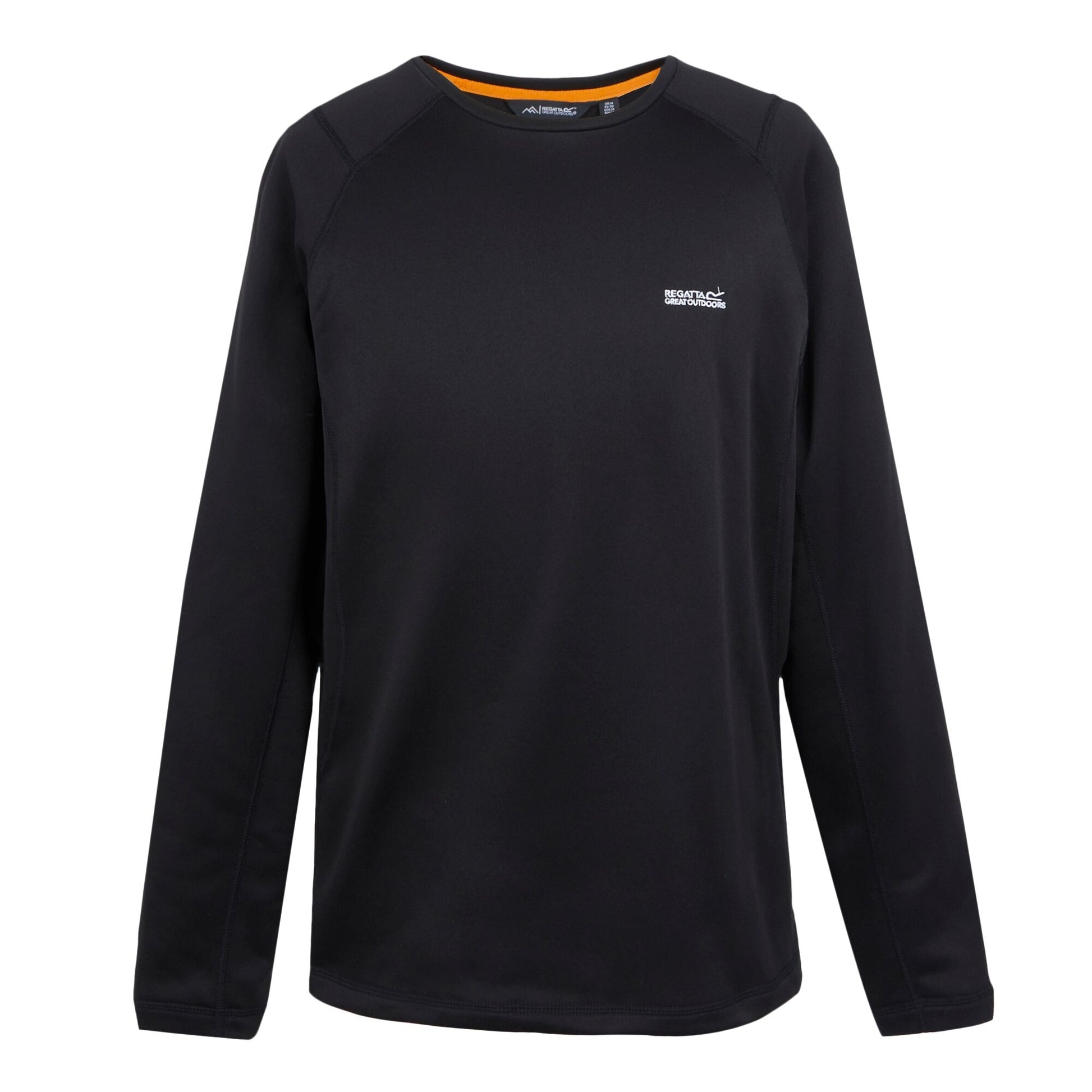 Black - Side - Regatta Mens Thermal Base Layer Set