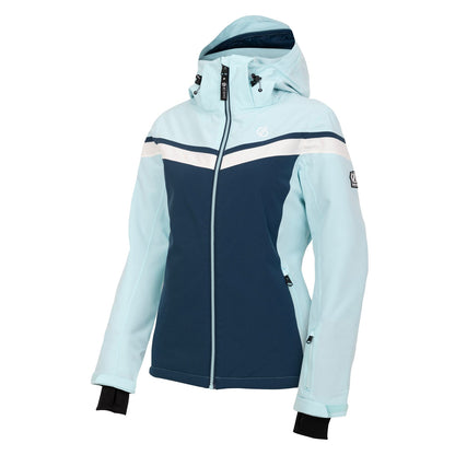 Water Ballet-Moonlight Denim - Side - Dare 2B Womens-Ladies Flurry Ski Jacket