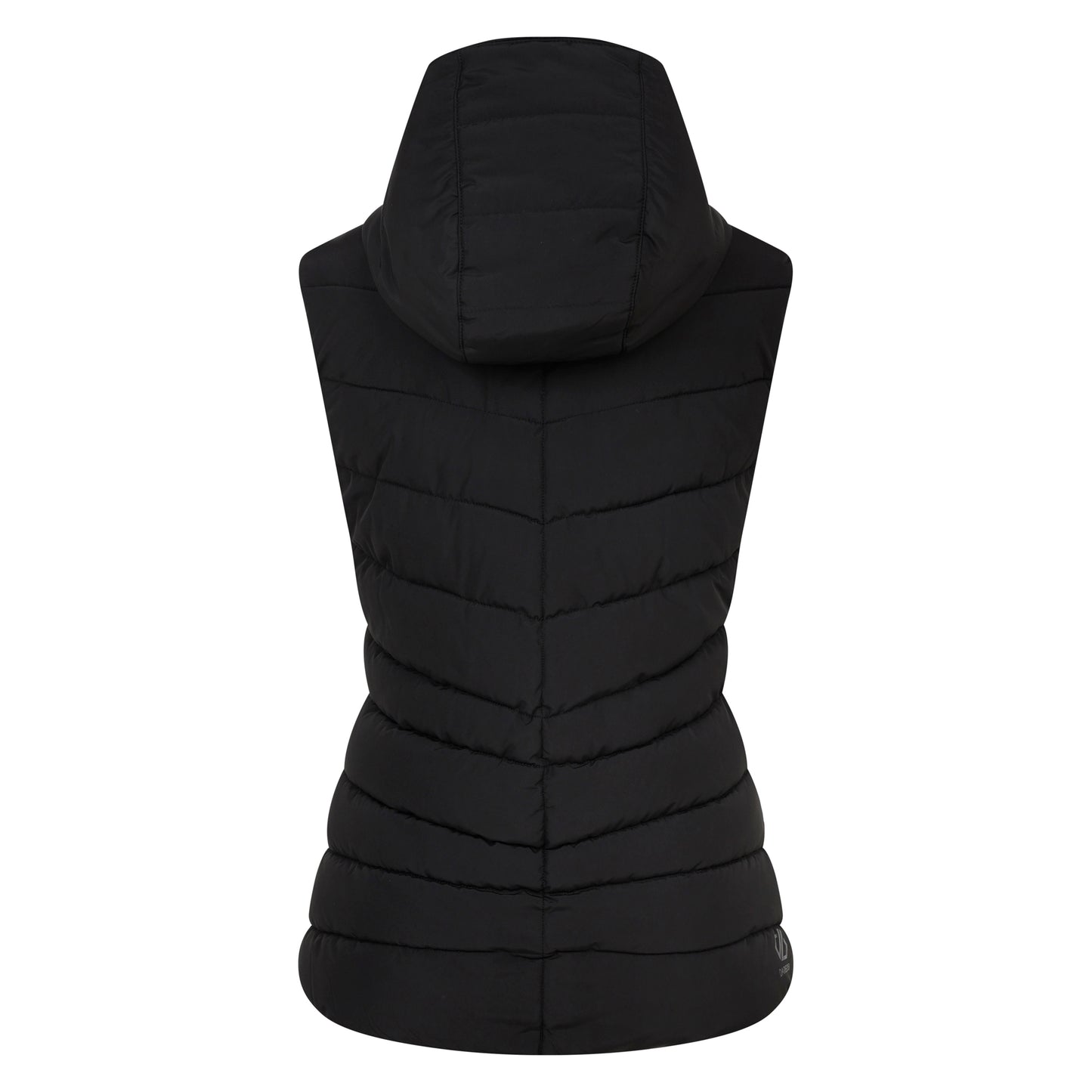 Black - Back - Dare 2B Womens-Ladies Complicate II Baffled Gilet