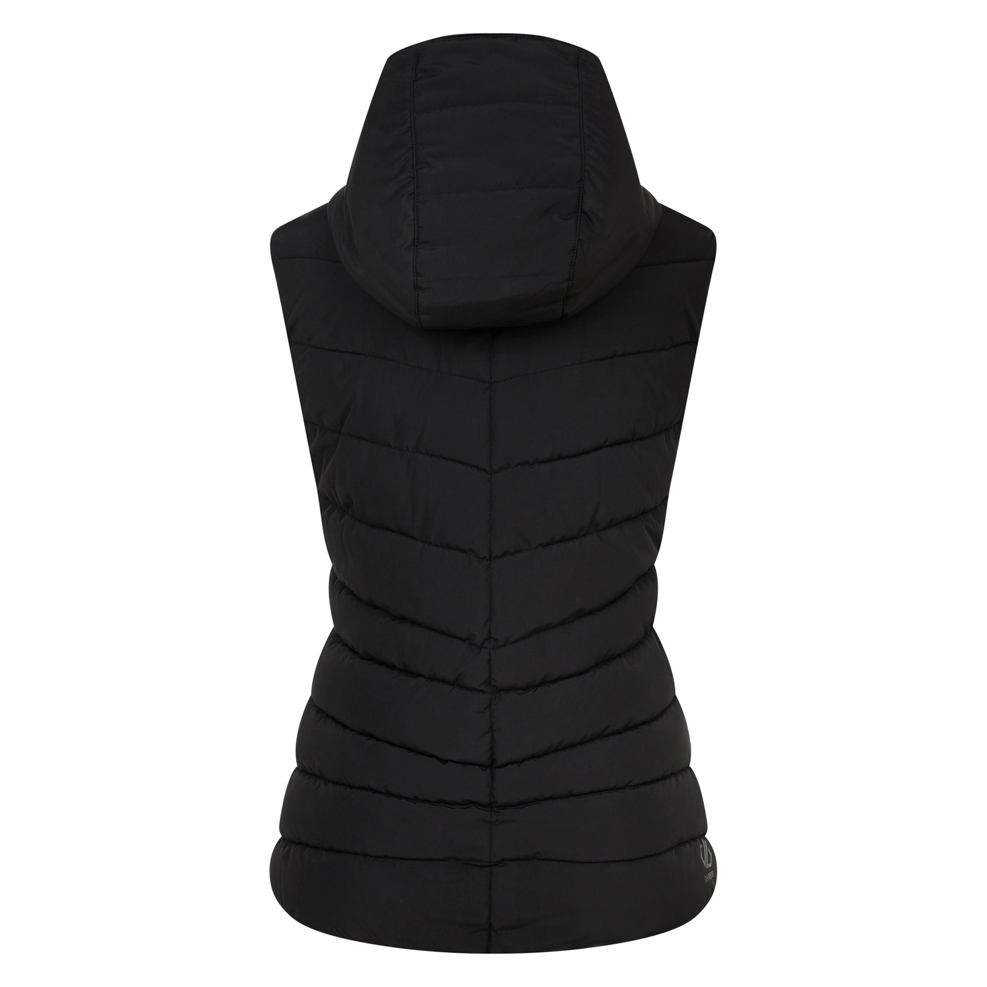 Black - Back - Dare 2B Womens-Ladies Complicate II Baffled Gilet