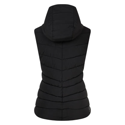 Black - Back - Dare 2B Womens-Ladies Complicate II Baffled Gilet