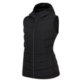 Black - Side - Dare 2B Womens-Ladies Complicate II Baffled Gilet