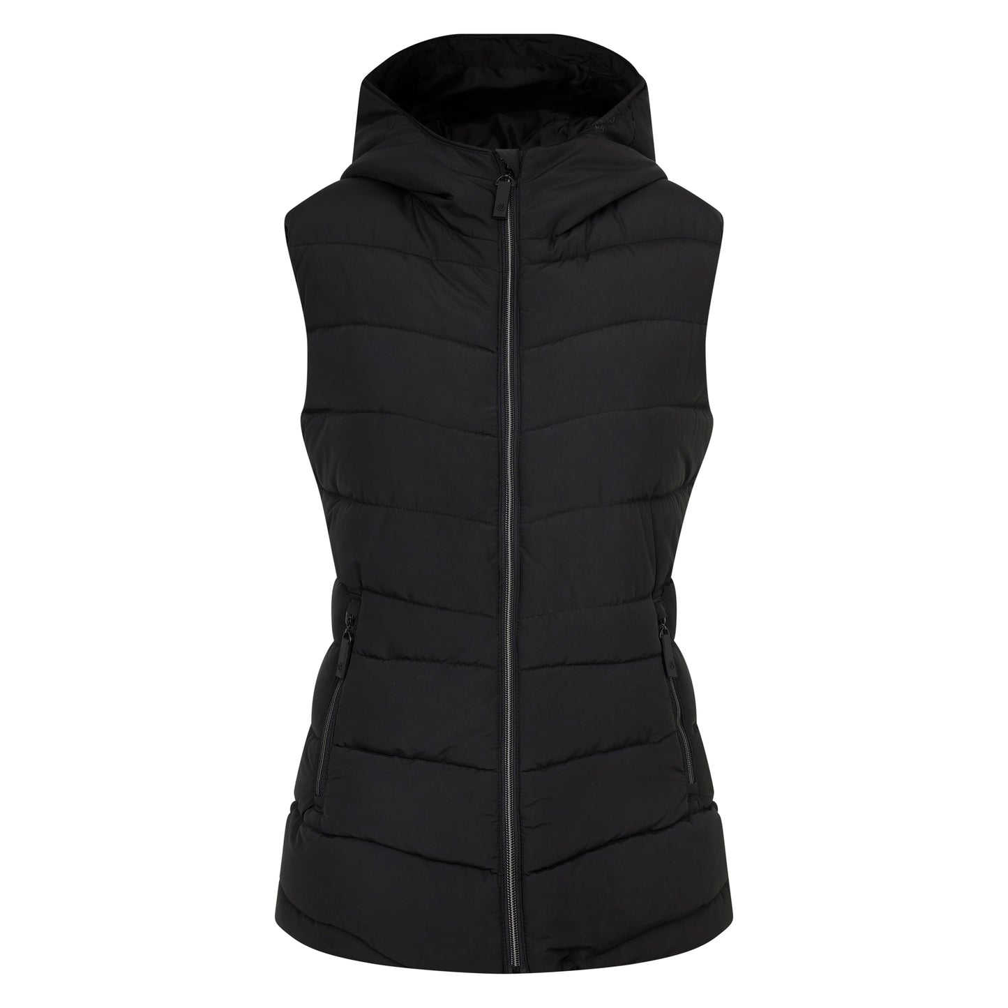Black - Front - Dare 2B Womens-Ladies Complicate II Baffled Gilet