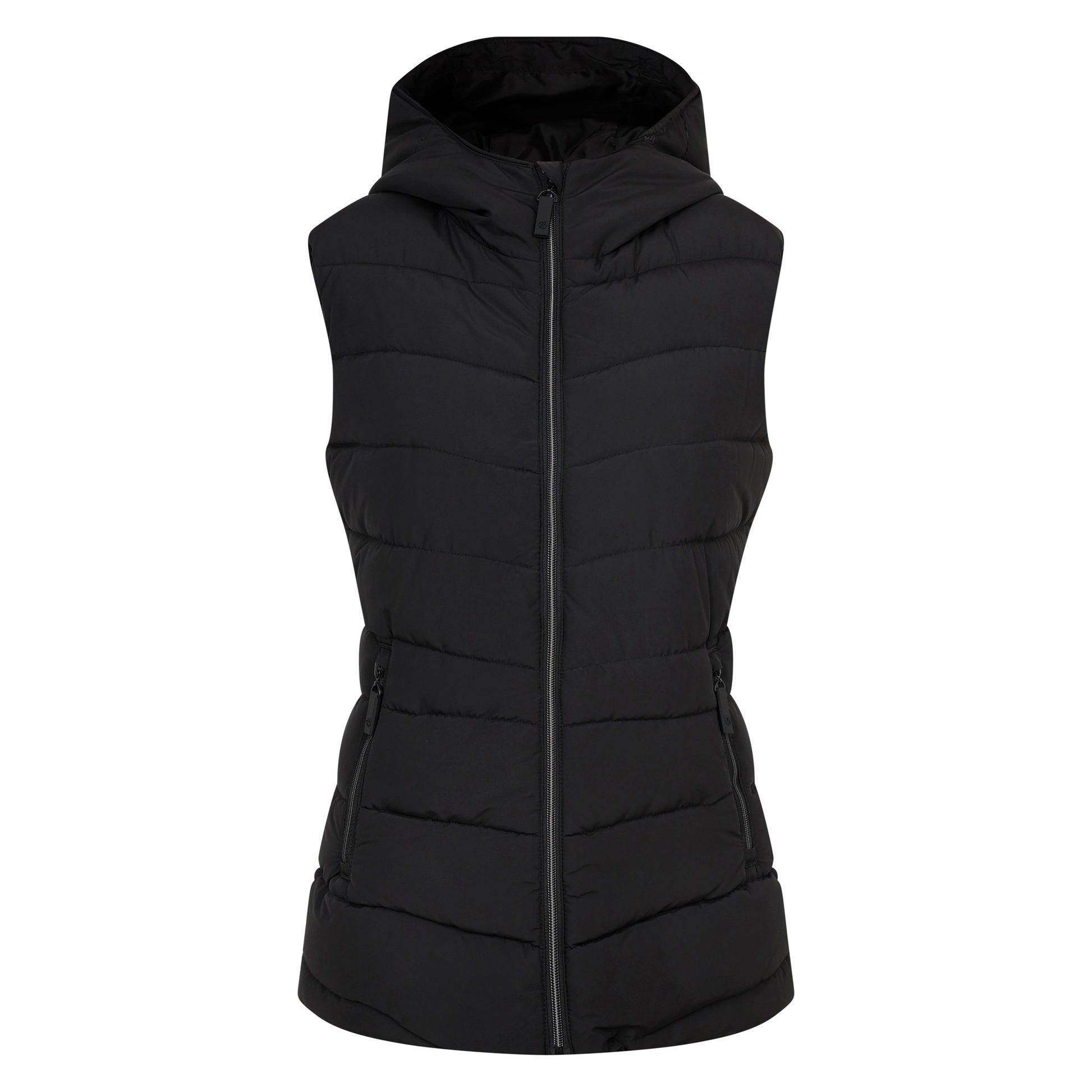 Black - Front - Dare 2B Womens-Ladies Complicate II Baffled Gilet