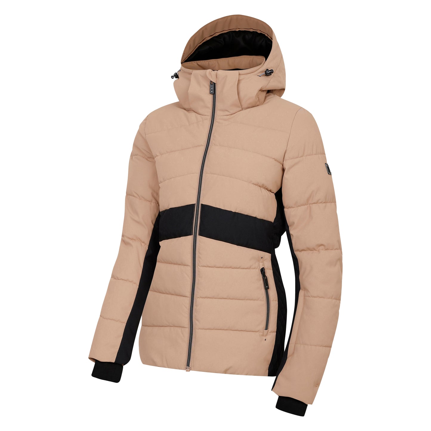 Cashmere-Black - Side - Dare 2B Womens-Ladies Glacial Ski Jacket