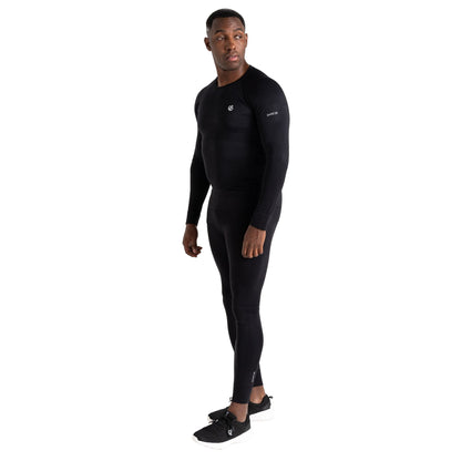 Black - Lifestyle - Dare 2B Mens In The Zone III Marl Leggings