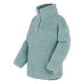 Green Haze - Side - Regatta Childrens-Kids Kaliza Half Zip Fleece Top