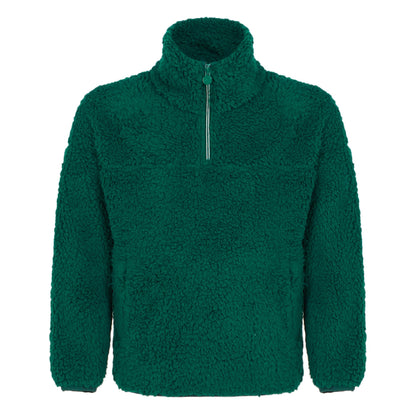Rainforest - Front - Regatta Childrens-Kids Kaliza Half Zip Fleece Top