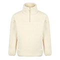 Light Vanilla - Front - Regatta Childrens-Kids Kaliza Half Zip Fleece Top
