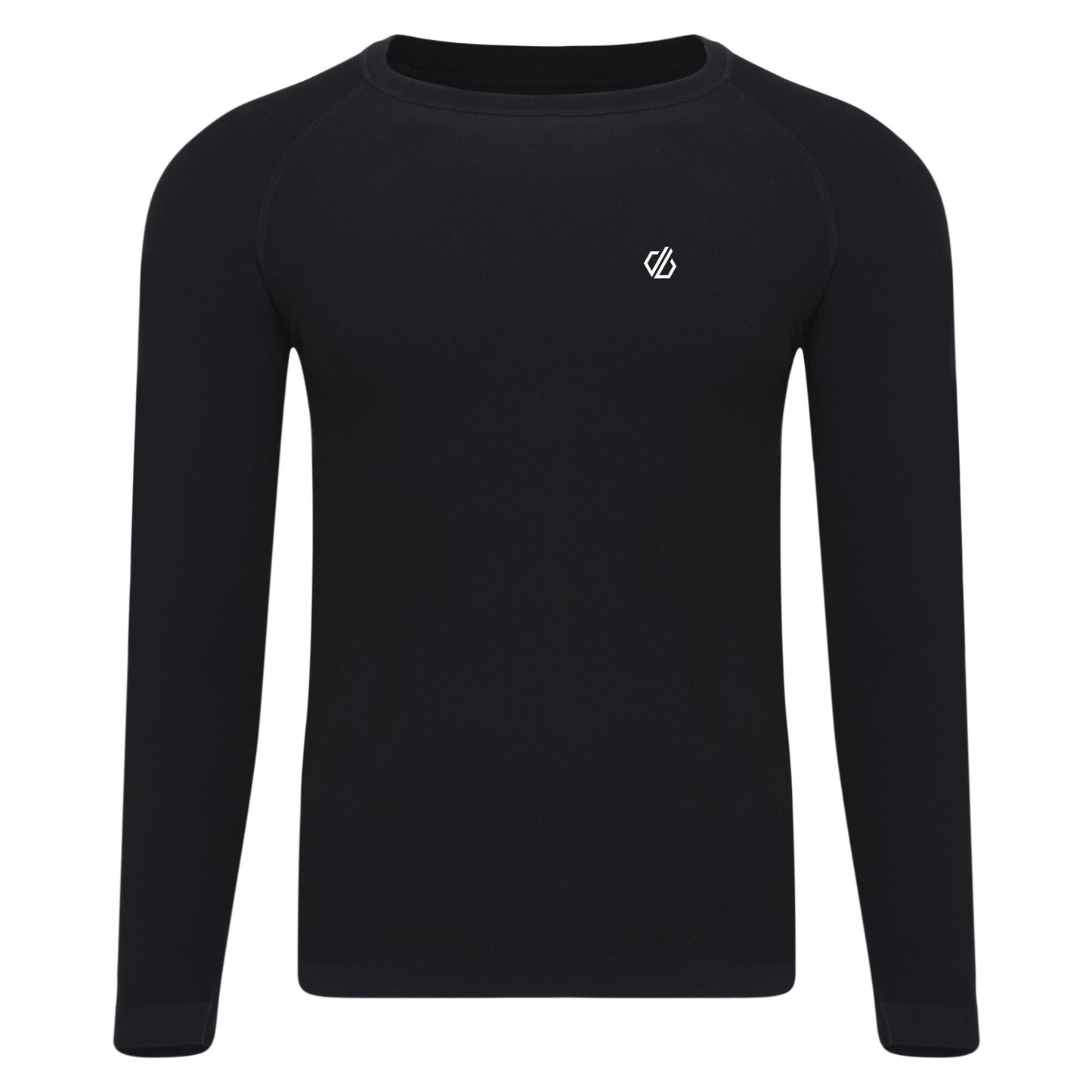 Black - Front - Dare 2B Mens In The Zone III Long-Sleeved Base Layer Top
