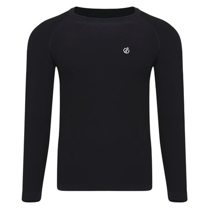 Black - Front - Dare 2B Mens In The Zone III Long-Sleeved Base Layer Top